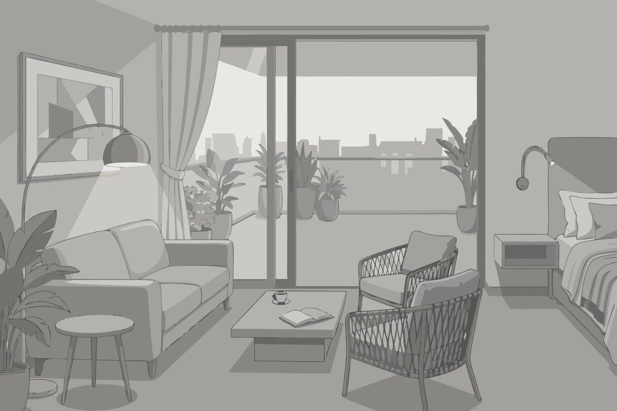 Quarto Triplo - Acessível para Hóspedes com Mobilidade Reduzida